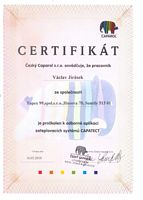 Certifikát - CAPAROL Capatect